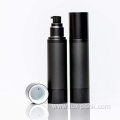 Custom Size Matte Black Airless Bottle